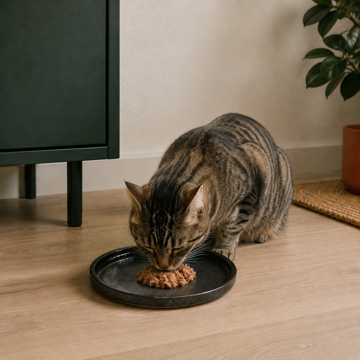 Flacher Katzennapf Jasper