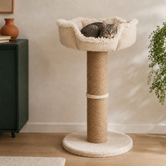 Kratzbaum Boho – Jute & Naturstoff