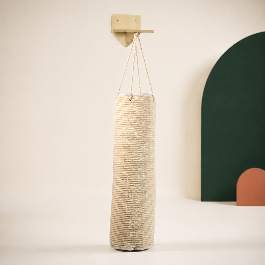 Wand-Klettersack aus Sisal – 110 cm – hochwertige Produktansicht im Felario-Stil